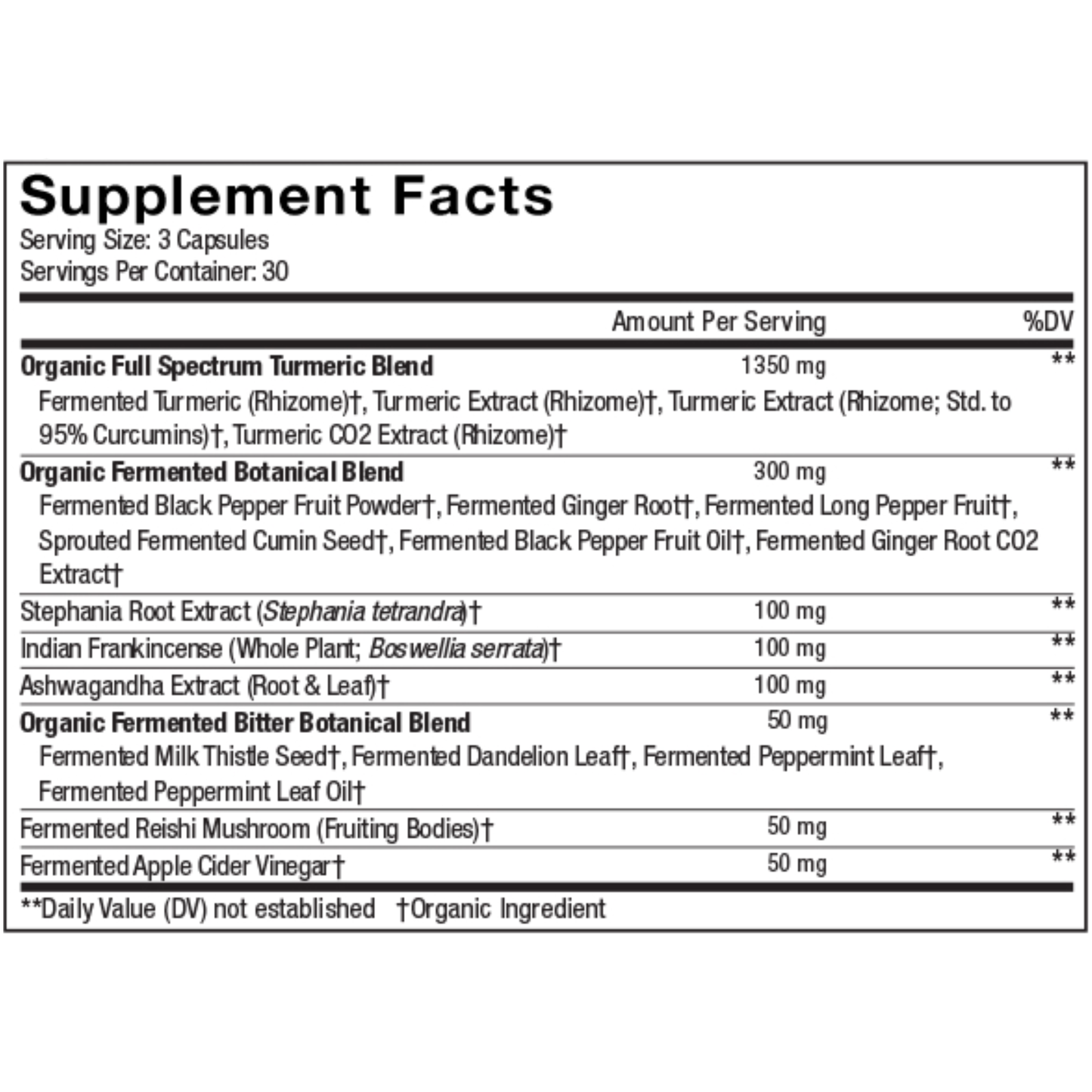 Liposomal Fermented Turmeric