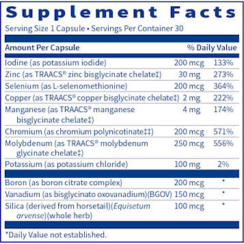 LDA Trace Mineral Complex