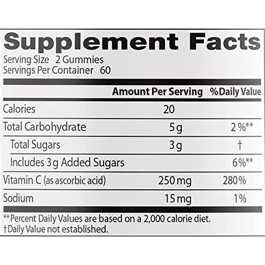 Vitamin C 120 Gummies