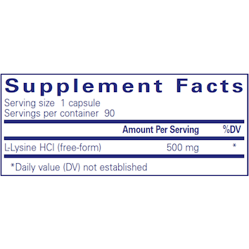 l-Lysine 500 mg