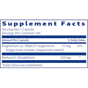 Reduced L-Glutathione 150 mg