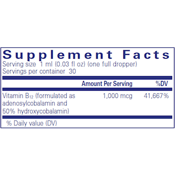 Adenosyl/Hydroxy B12 liquid