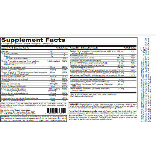 Methyl Multi Chewable